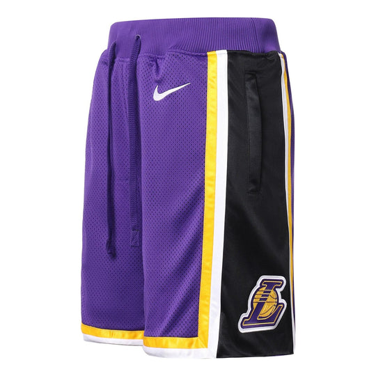 lakers basketball shorts purple
